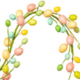 Vickerman Artificial Pastel Easter Egg Garland
