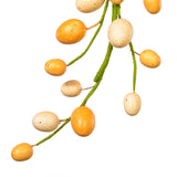 Vickerman Artificial Orange/Ivory Easter Eggs Garland