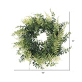 Vickerman Artificial Buckler Fern and Grass Wreath