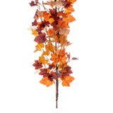 Vickerman Artificial Orange Fall Maple Leaf Garland