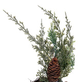 Vickerman Snow Cedar Wreath