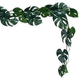 Vickerman Green Monstera Garland