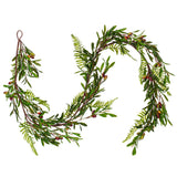 Vickerman Artificial Olive Garland, 6'