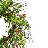 Vickerman Artificial Olive Wreath