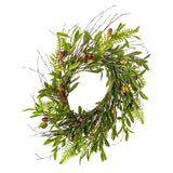 Vickerman Artificial Olive Wreath