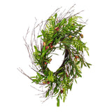 Vickerman Artificial Olive Wreath