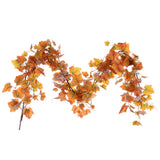 Vickerman Fall Orange Garland, 5'
