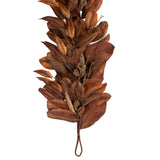 Vickerman Brown Artificial Magnolia Leaf Garland