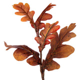 Vickerman Orange Autumn Artificial Oak Leaf Teardrop