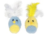 Multipet Feather Bird with Catnip Cat Toys - 2-Pack
