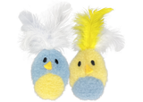 Multipet Feather Bird with Catnip Cat Toys - 2-Pack