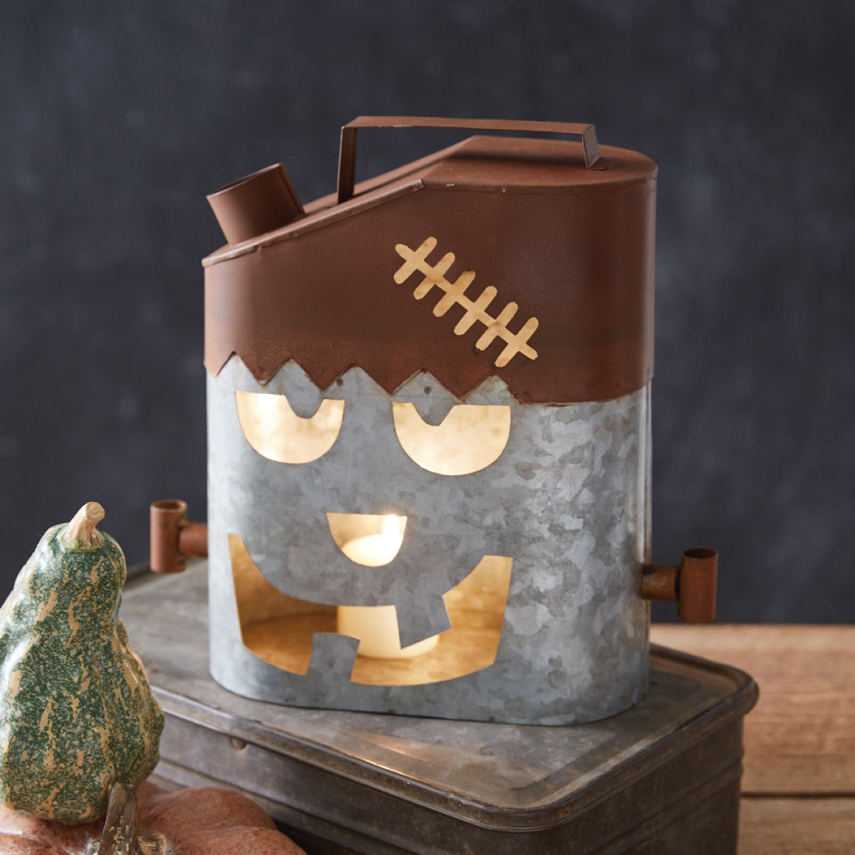 Frankenstein Gas Can Luminary By CTW Home Collection