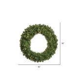 Vickerman Grand Teton Artificial Christmas Wreath