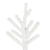 Vickerman Flocked Kuna Pine Artificial Christmas Tree