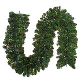 Vickerman Bangor Mixed Pine Artificial Christmas Garland, 9' x 14", Warm White Mini Light