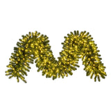 Vickerman Deluxe Sequoia Pine Artificial Garland, 9' x 20", Warm White Wide Angle LED