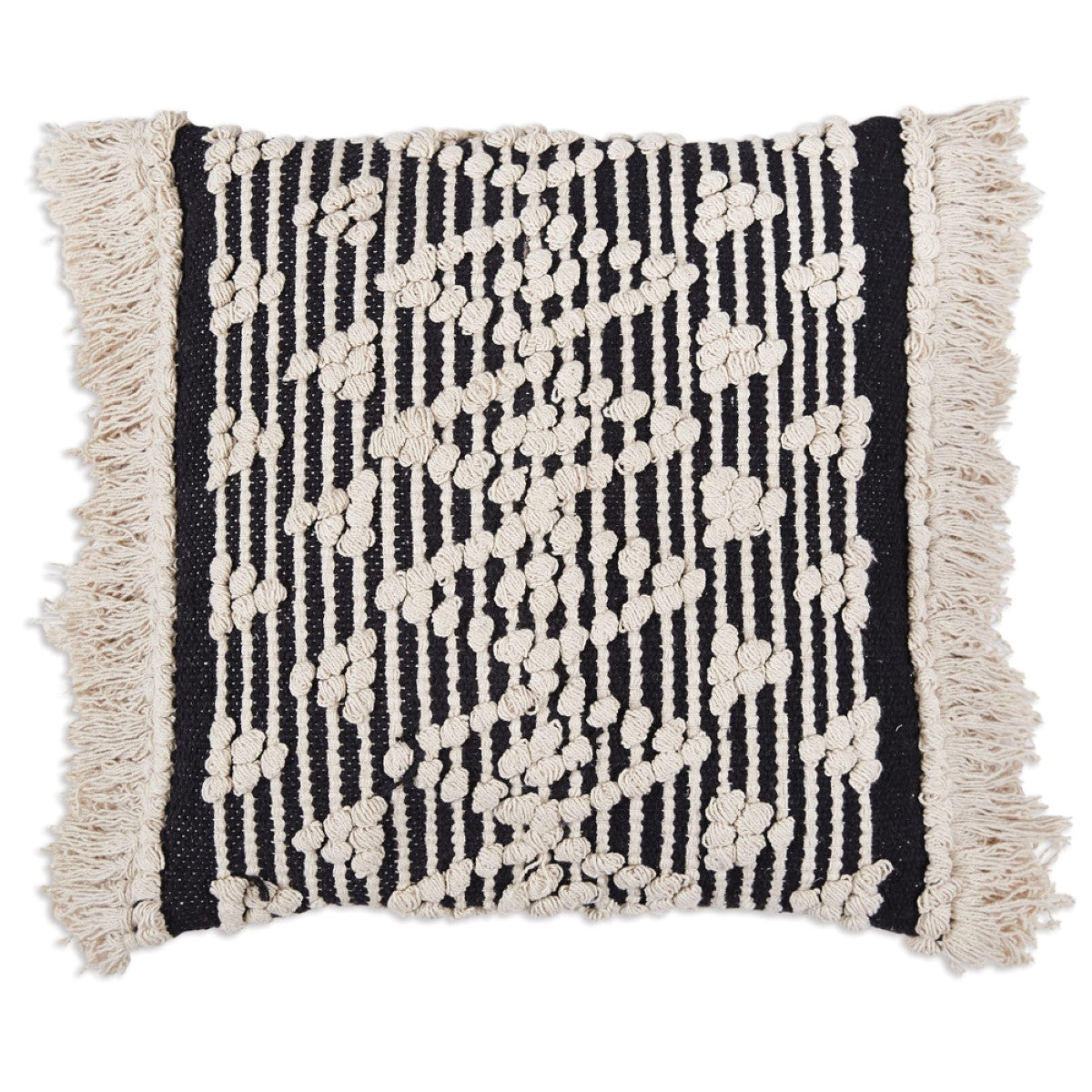 Gaia Hand Woven Throw Pillow By Accent Decor