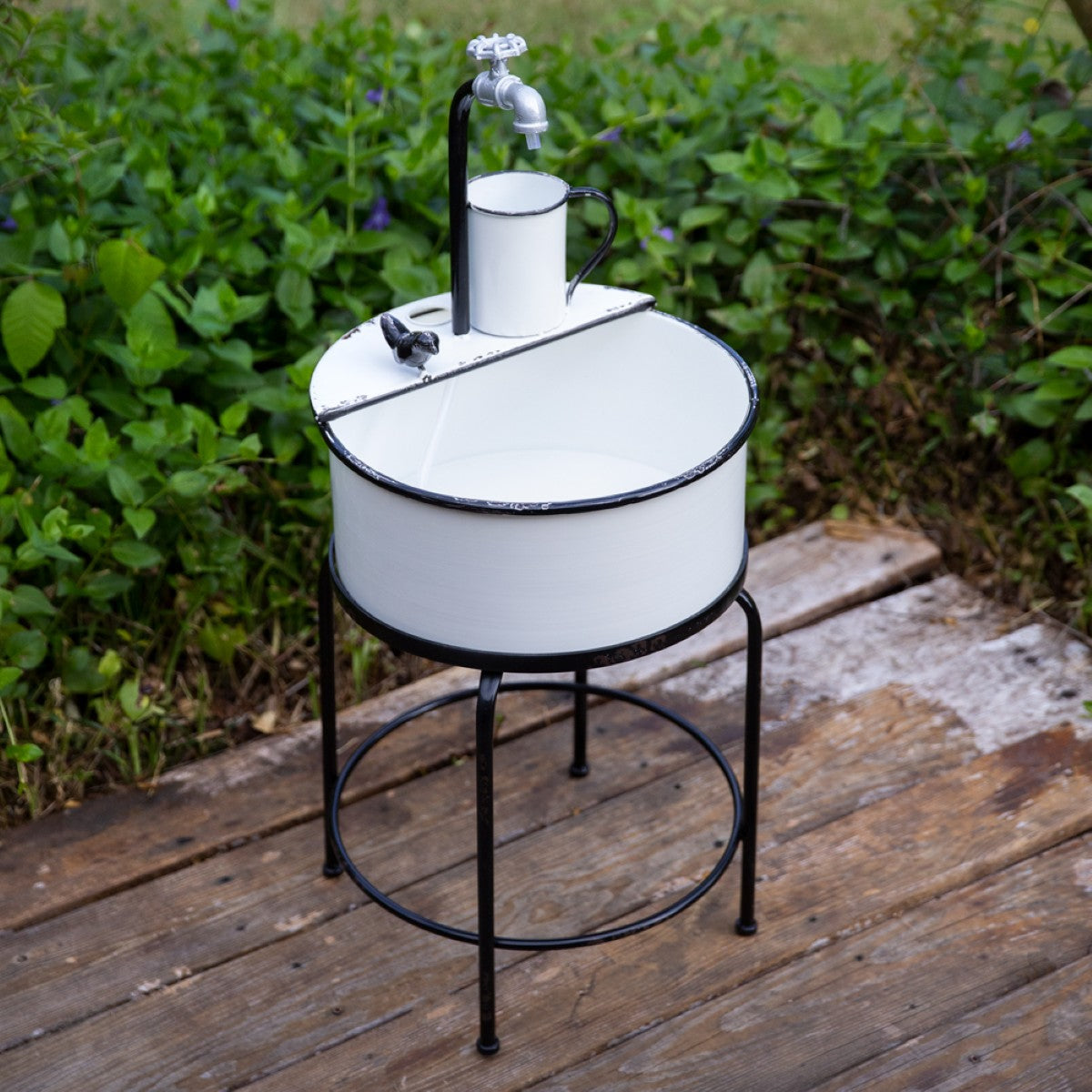 Farm Style Garden Sink Fountain By CTW Home Collection