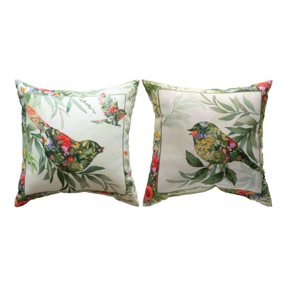 Garden Wings Climaweave Throw Pillow By Manual Woodworkers & Weavers