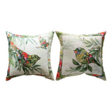 Garden Wings Climaweave Throw Pillow 12" x 12" By Sherri Buck Baldwin