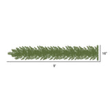 Vickerman Artificial Flocked Snow Ridge Garland