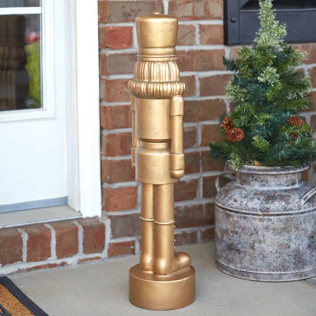 Gilded Nutcracker Statue CTW Home Collection