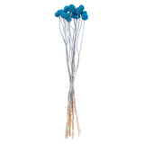 Vickerman 16-20" Natural Dried Craspedia Bunch, Blue