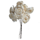 Vickerman Peony Sola Flower, 4"