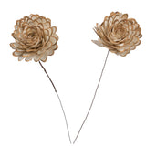 Vickerman Almond Sola Flower, 4"