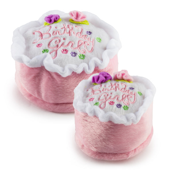 Haute Diggity Dog Haute Diggity Dog Birthday Girl Cake Plush Dog Toy
