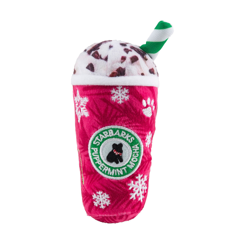 Haute Diggity Dog Starbarks Puppermint Mocha Plush Dog Toy