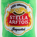 Haute Diggity Dog Stella Arftois Beer Bottle Plush Dog Toy