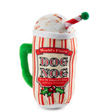 Haute Diggity Dog Dog Nog Holiday Plush Dog Toy