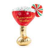 Haute Diggity Dog Puppermint Muttini Holiday Plush Dog Toy