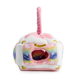 Haute Diggity Dog Pink Ombre' Chewy Vuiton Trunk Plush Dog Toy