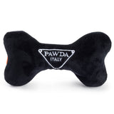 Haute Diggity Dog Pawda Bone Plush Dog Toy