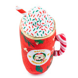 Haute Diggity Dog Howliday Cheer Mug Holiday Plush Dog Toy