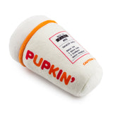 Haute Diggity Dog Pupkin' Donuts Hot Coffee Plush Dog Toy