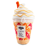 Haute Diggity Dog Pupkin' Donuts Iced Coffee Plush Dog Toy