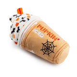 Haute Diggity Dog Pupkin' Donuts Halloween Iced Cup Plush Dog Toy