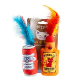 Haute Diggity Kitty Furball + Catweiser Organic Catnip Cat Toy