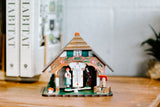 Hermle Meissen Boy & Girl Figurines Weather Station, 58000
