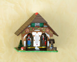 Hermle Meissen Boy & Girl Figurines Weather Station, 58000