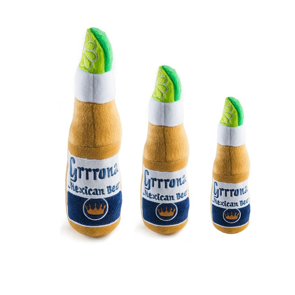 Haute Diggity Dog Haute Diggity Dog Grrrona Beer Bottle Plush Dog Toy