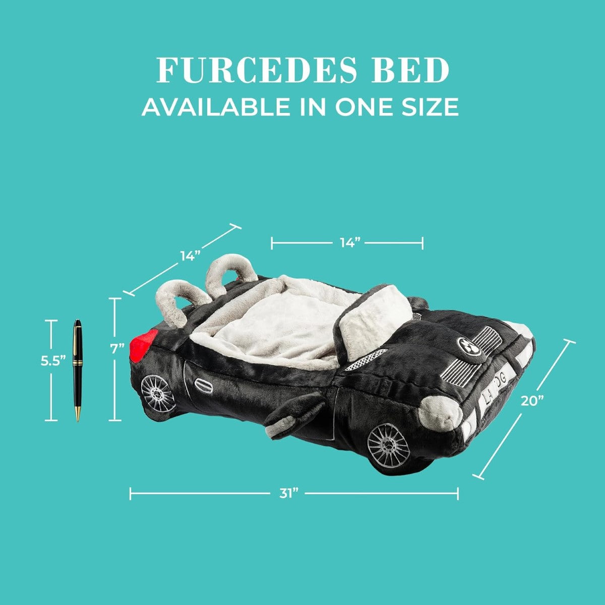 Haute Diggity Dog Furcedes Car Pet Bed