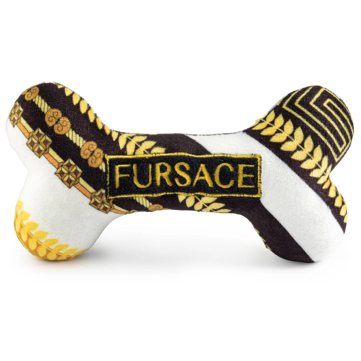 Haute Diggity Dog Fursace Bone Plush Dog Toy