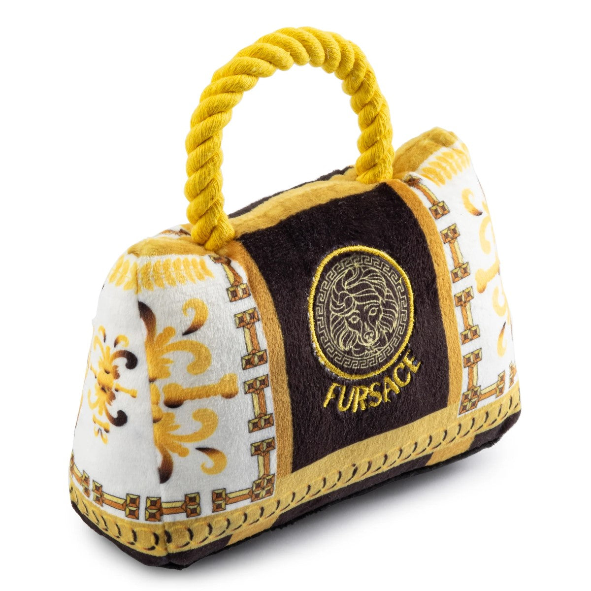 Haute Diggity Dog Fursace Handbag Plush Dog Toy