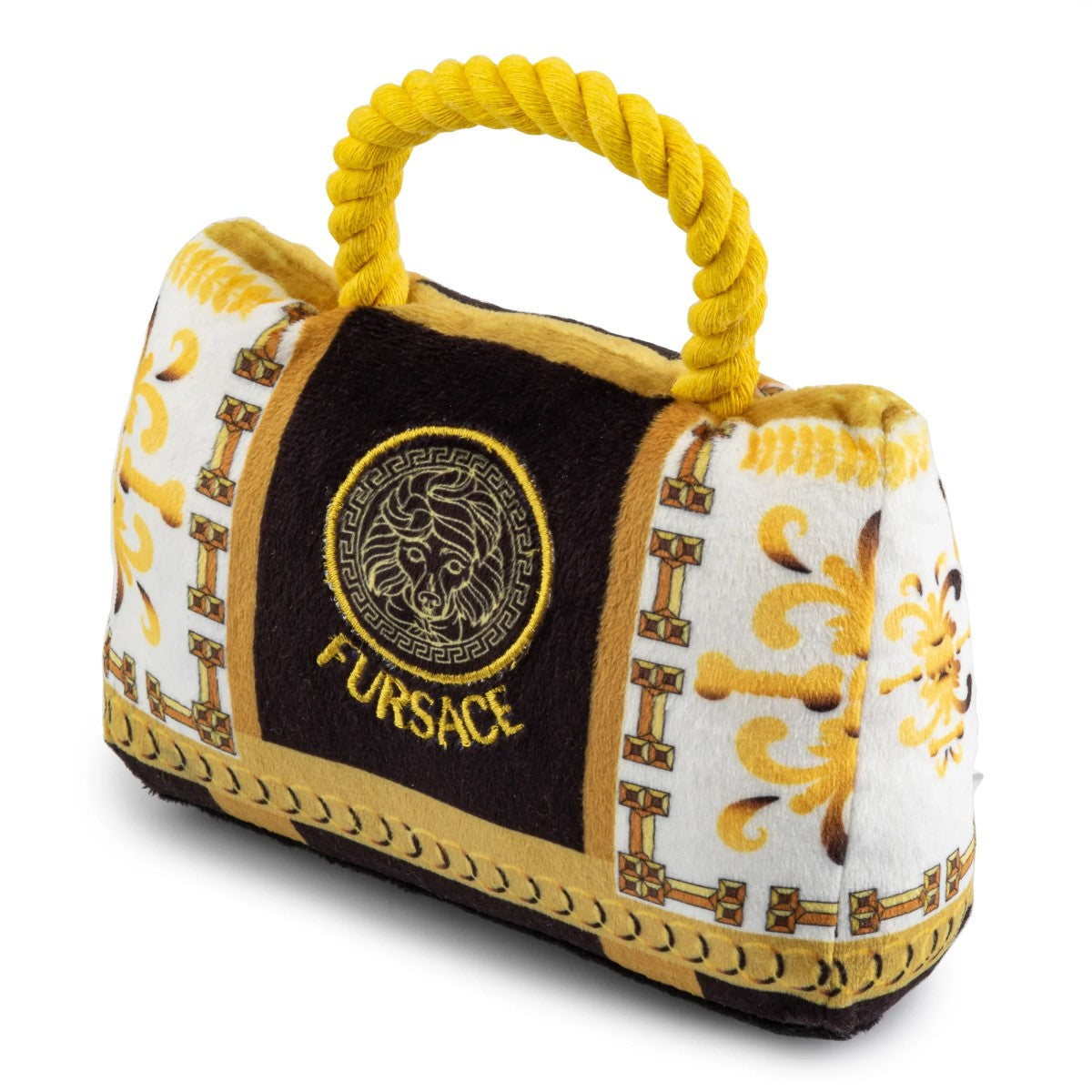 Haute Diggity Dog Fursace Handbag Plush Dog Toy