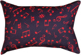 Here Comes Treble… Word Throw Pillow 12.5" x 8" By Manual Woodworkers & Weavers