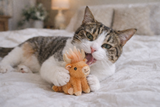 Multipet Highland Cow Cat Toy - 4"